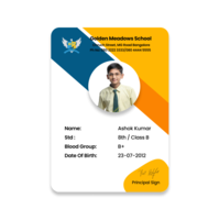 Vertical Card Design